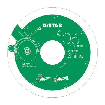 Diamantový kotúč DISTAR Shine 76x0,6
